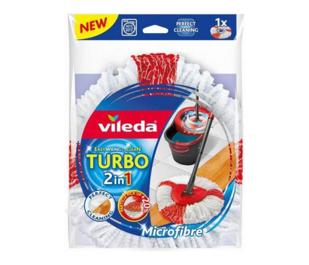 VILEDA Wkład do mopa obrotowego Vileda Easy Wring and Clean Turbo - 393297 - zdjęcie